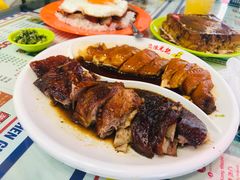 烧鸭拼头抽油鸡-澳门陈光记烧味饭店(万象城店)