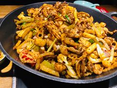 干锅牛蛙-椒行天下干锅牛蛙·(万宝店)