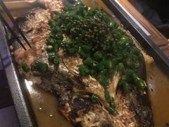 -探鱼·鲜青椒爽麻烤鱼(天河优托邦店)