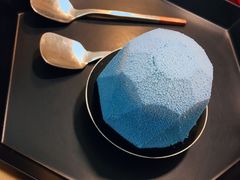 蓝色慕斯-茶是一枝花泡茶店
