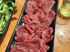 牛肉片-菌乡缘·野生菌蒸汽鱼火锅(江边夜市店)