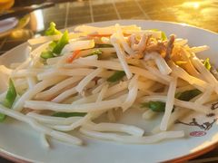 芦苇根炒肉丝-梦缘水乡·湖景餐厅