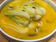 金汤蘑菇娃娃菜-竹里馆·淮扬菜·功夫茶(老门东店)