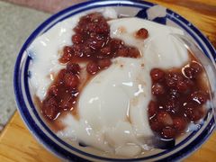 红豆白雪冰豆花-人和水上飘(第一家店)