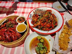 -在老街·淮安大排档·甜麻干煸龙虾·烧烤(河下古镇店)