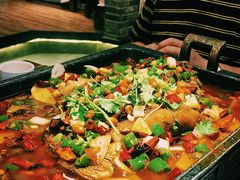 农家烤鱼-万重锦·人文川菜馆(骡马市店)