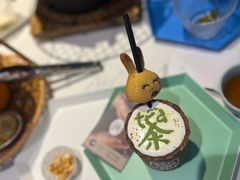 手工奶盖茶-茶是一枝花泡茶店