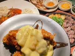 芝士瀑布炸鸡-Fuzzy Bistro 浮几韩餐·茶酒馆