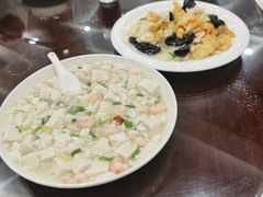 虾仁豆腐-清真·安乐园菜馆(茶南店)