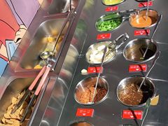 自助调料区-马路牙子地桌烤肉(工体店)