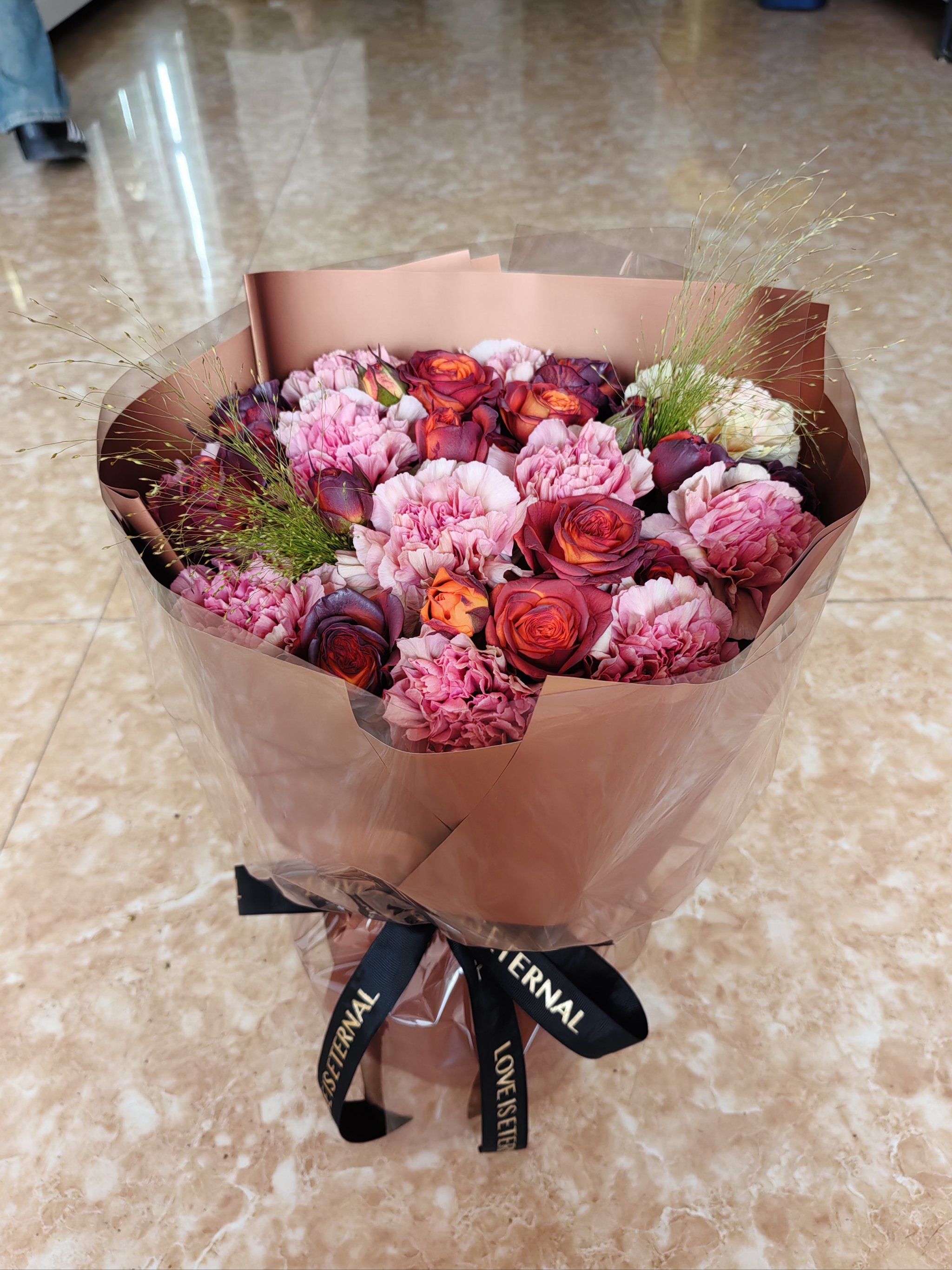 鲜花#客订的花束 🌹