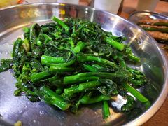 姜汁炒芥兰苗-石岐乳鸽村(南海第三分店)