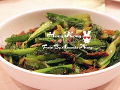 豆豉鲮鱼油麦菜-桥底辣蟹(谢斐道店)