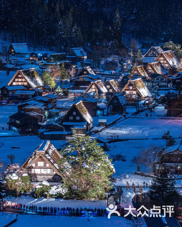 世界遗产白川乡合掌屋