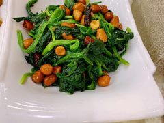 小菠菜拌花生-奥华餐厅·老张记(台基厂店)