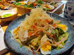 胡麻熟虾海鲜沙拉-浦·传统日式料理(3 5 1 1 店)