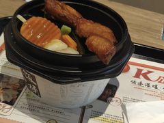 港式烧味脆皮大鸡腿饭-肯德基(华徐店)