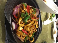 三杯汁北海鱿鱼-拾贝海鲜馆（海鲜粤菜）(花果园店)