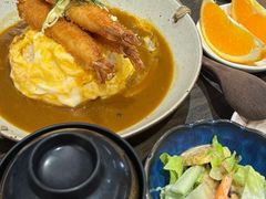 吉列大虾咖喱蛋包饭-ITARU食堂·定食料理(西丽店)