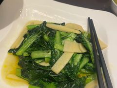 蚌肉炒青菜-江仙雅居(苏州桥店)
