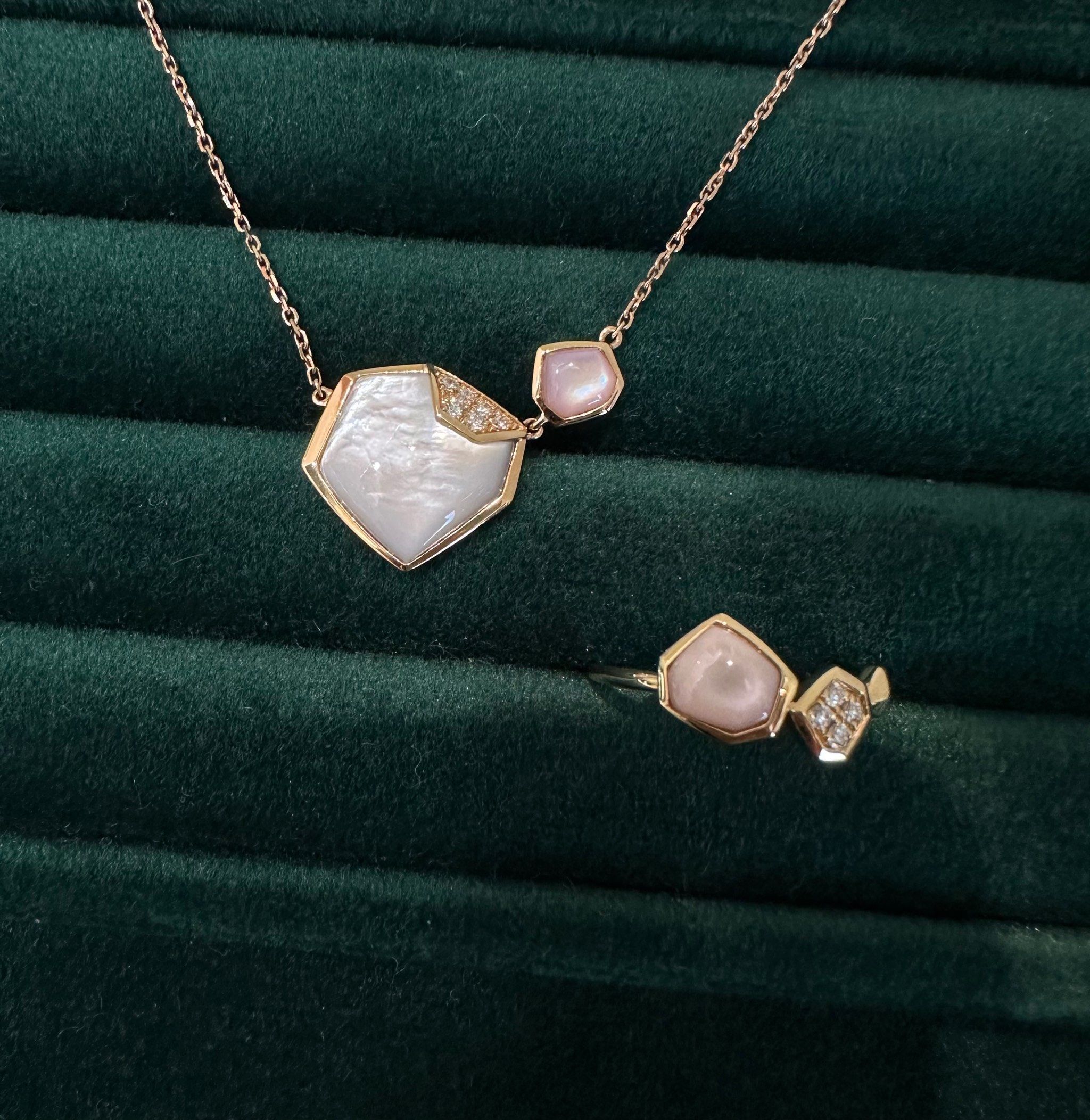 直击心脏的绝美贝母项链!