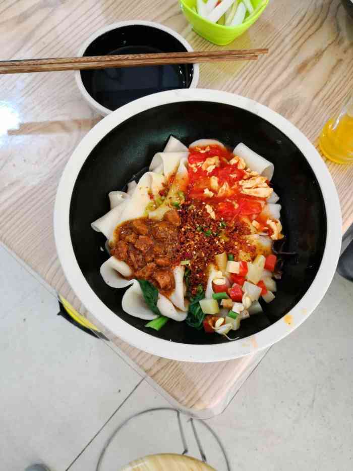 老陕大碗面-"朋友推荐的一家小馆子.位于碑林博物馆附近.