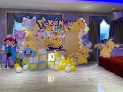 -团子宝宝宴派对百日宴生日布置策划·求婚策划·气球布置别墅民宿