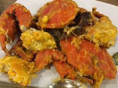 咸蛋黄螃蟹-兴旺海鲜砂煲王