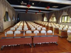 很有气氛的会场布置-紫藤宾馆