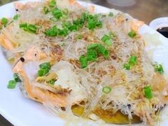蒜蓉粉丝蒸扇贝-滑记海鲜饭店·老字号(海鲜街店)