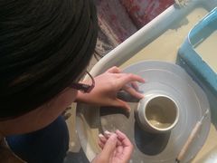 -不贰手作陶艺diy·烧玻璃·银饰团建(人民大学店)