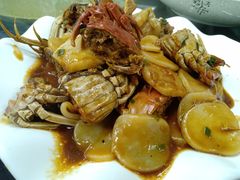毛蟹炒年糕-协和菜馆(凤凰街店)