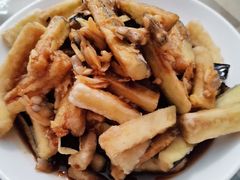 蛤蜊肉拌茄子-华春餐馆(鱼山路店)