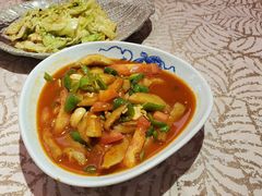 新疆茄子辣子西红柿-新粤新疆菜清真餐厅(拱北店)