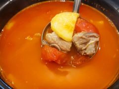 番茄小排汤-蟹黄鱼面·锦园(定西路店)