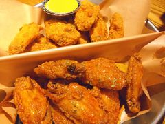 炸鸡翅一半一半-富乐满韩国正宗炸鸡韩国料理(虹泉路店)