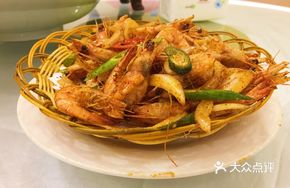 Scallion Fragrant Prawn