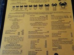 菜单-Ministry of Crab(科伦坡店)