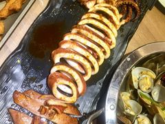烘炸大鱿鱼-渔家灯火(明湖店)