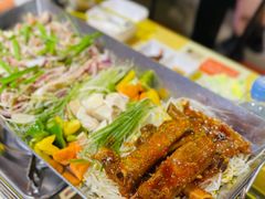 芝士肋排铁板拼盘-韩国大金刚烤肉·料理(印象城店)