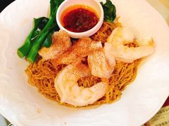 XO酱虾球捞面-翠华餐厅
