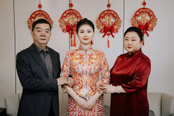 -LOVE SHINE婚纱·红鼎庄龙凤褂·妈妈装定制