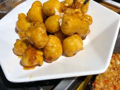 拔丝奶豆腐-二道木烤羊腿(桃花潭店)