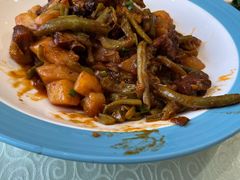 压锅笨鸡干豆角-上庄晋风庄园(上庄店)