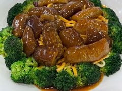 鲍汁腰豆扣海参-朱仔记食府(江南大道店)