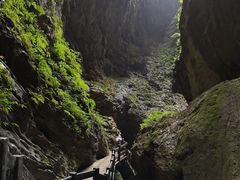 -龙水峡地缝景区