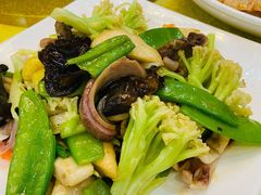 菜花炒八珍-阿四台山黄鳝饭(东门店)