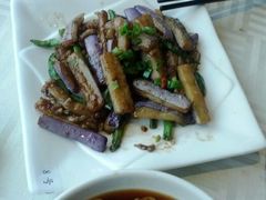 茄子炒豆角(不辣)-石头咕(葵蓬店)
