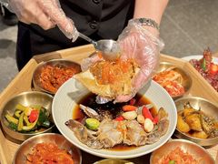 -草家酱蟹炭火烤肉店(珲春南路一店)