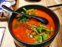 香草番茄汤.猪软骨面-和府捞面(东直门银座店)